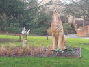 Wolf Statue, Southgate Roundabout BSE