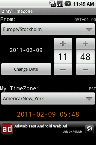 2 My TimeZone