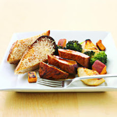 Broccoli, Sweet Potatoes, and Pears