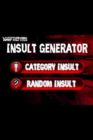 WTF - Insult Generator