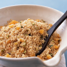 Olive, Apricot, and Pistachio Couscous