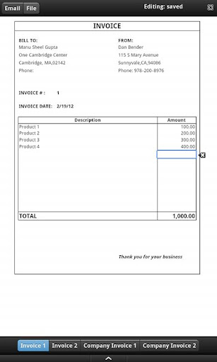 Invoice