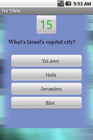 Israel Trivia