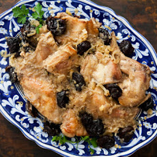 Braised Rabbit with Prunes