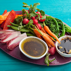 Crudite with Infused Olive Oil and Balsamic