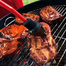 Smoky Grilled Pork Steaks with 