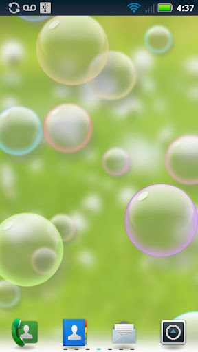 Bubbles Animated Wallpaper