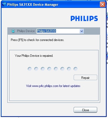 Phillips Go Gear SA-31 Media Player – Repairing Firmware – Yanesh Tyagi  writes …