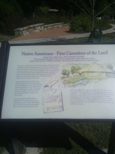 Big Creek Native American Sign
