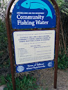 Community Fishing Sign South