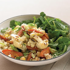 Couscous Salad with Roasted Vegetables and Chickpeas