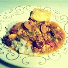 Spicy Turkey Sweet  Potato Gumbo