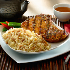 Asian-style Pork Chops With Rice Pilaf