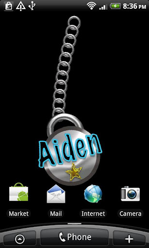 Aiden Name Tag