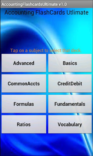 Accounting Flashcards Ultimate