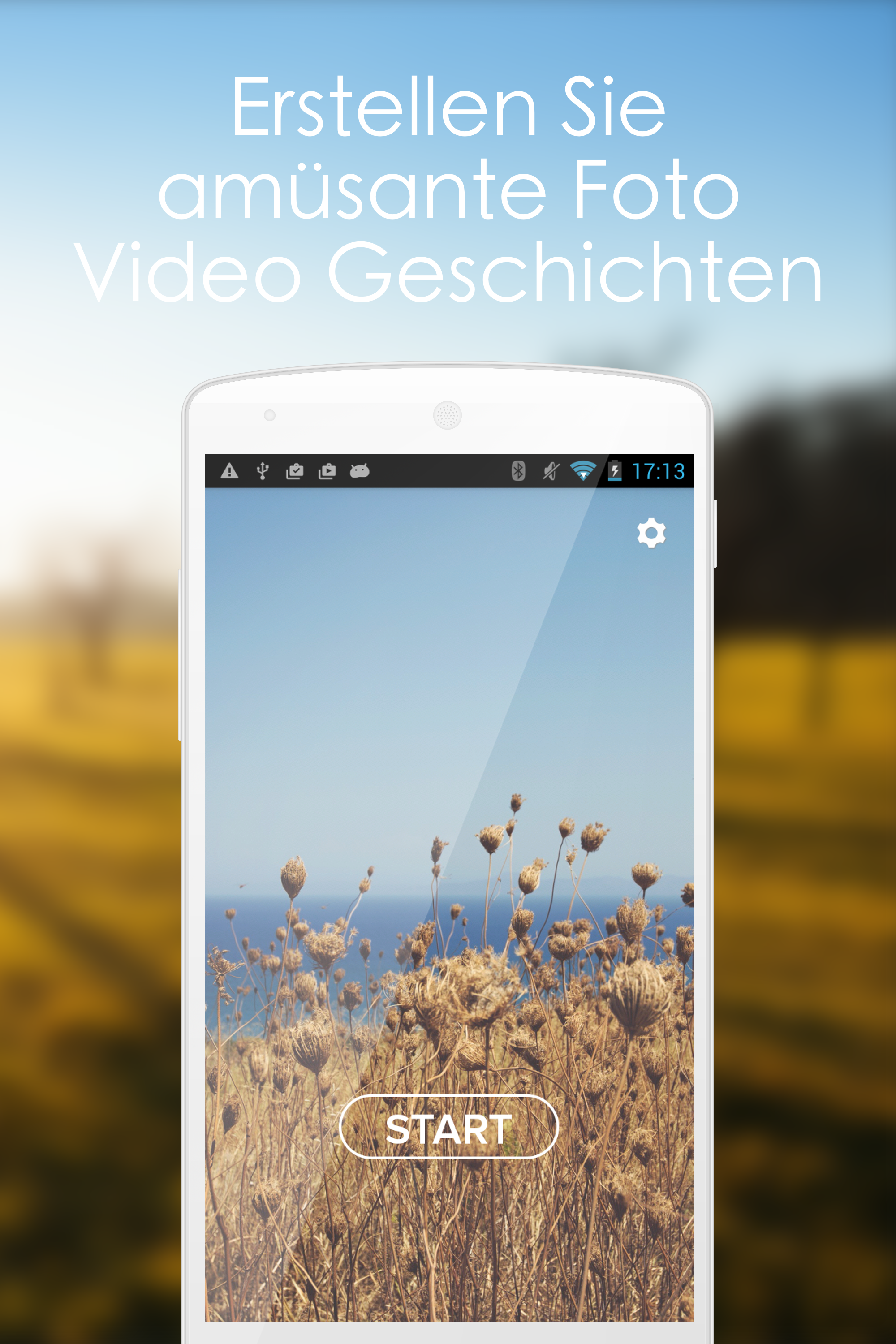 Android application Pixgram- video photo slideshow screenshort