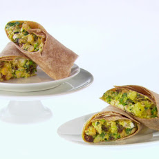 Curried Chicken and Apple Wraps