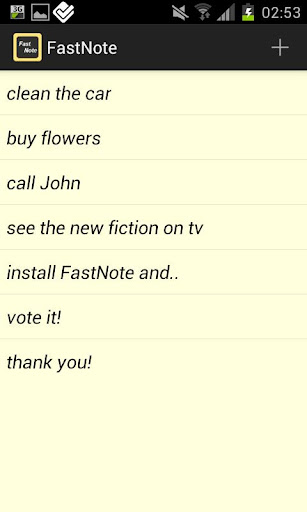 FastNote