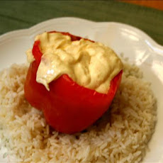 Hot Stuffed Bell Peppers
