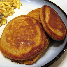 Pan Fried Blueberry Corn Fritters