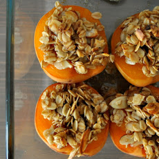 Baked Apricots with Brown Sugar Streusel