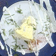 Smoked Sturgeon and Caramelized Onion Cheesecake