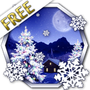 Winter Snow Xmas LWP Free mobile app icon