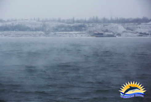 Очаков. Черное море парит