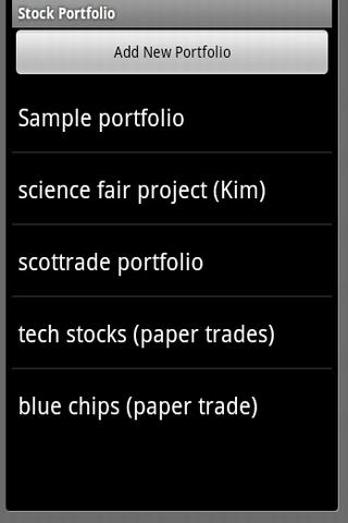 Mono Stock Portfolio