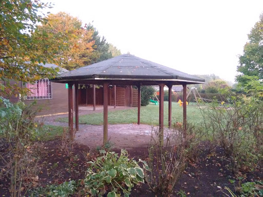Pavillon im Kleingartenverein