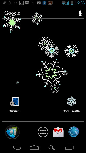 Snow Pulse Live Wallpaper