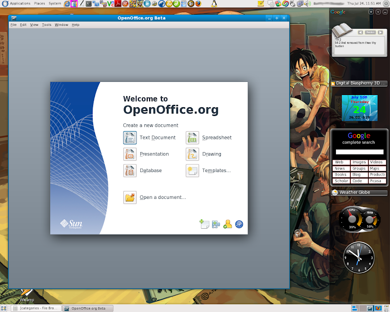 OpenOffice.Org 3.0 Beta