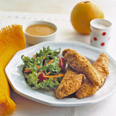 Chicken Fingers with Orange Dipping Sauce