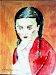 Pintura La Chica De Trenzas  Cesar Andrade Faini