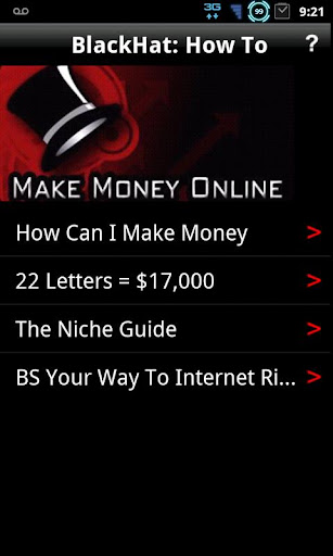 Make Money Online - BlackHats