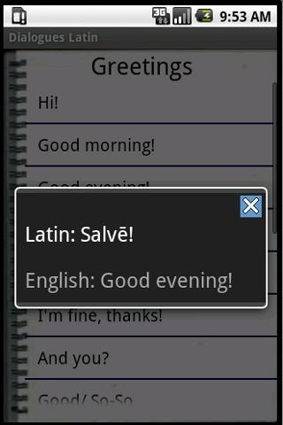 Latin Dialogues