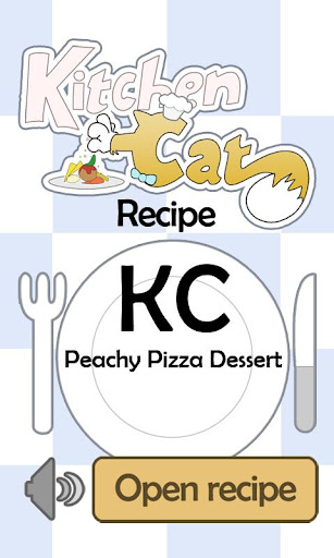 KC Peachy Pizza Dessert