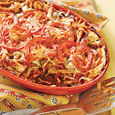 Cheesy Chicken Taco Casserole