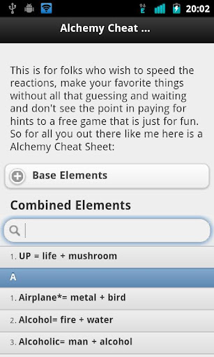 Alchemy Cheat Sheet 2
