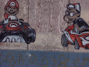 Mural Mario Vs Kiko