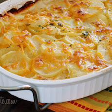 Skinny Scalloped Potato Gratin