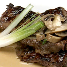 Sirloin Steak with Mushroom Marsala Sauce