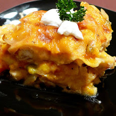 Sherri's Chicken King Ranch Casserole