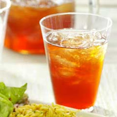 Sparkling Chilled Pomegranate Tea