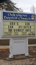 Oak Grove Baptist Church Sign