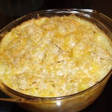 Creamy, Crunchy and Cheesy Squash Casserole