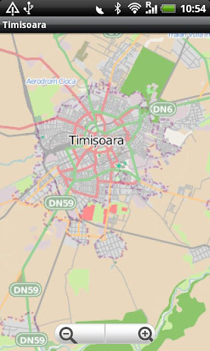 Timisoara Street Map