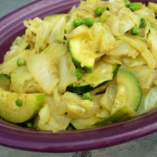 Cabbage and Vegetable Curry