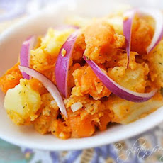 Two Potato Salad Recipe with Sweet Potatoes