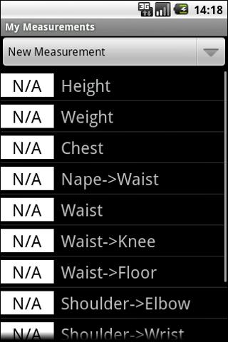 MyMeasurements